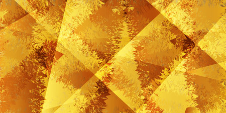 Japanese Pattern Gold Geometry Backgroundのイラスト素材