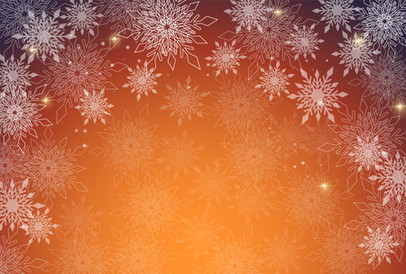 snow christmas winter light backgroundのイラスト素材