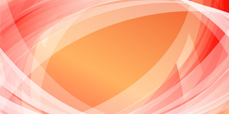 Orange Wave Washi Pattern Backgroundのイラスト素材