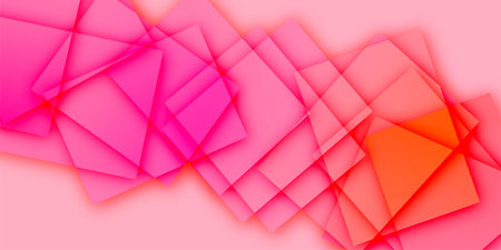 Geometric Pattern 3D Washi Pattern Backgroundのイラスト素材