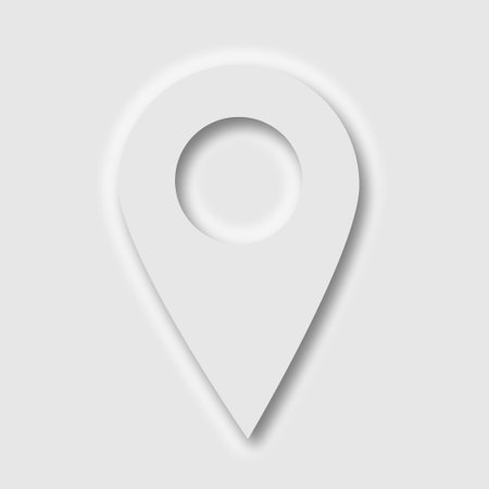 Callout Gray Silhouette Point Iconのイラスト素材