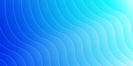 Blue Technology Geometry 3D Background