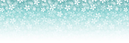 Japanese Pattern Cherry Blossoms Spring Backgroundのイラスト素材