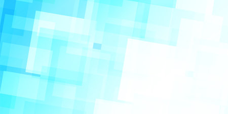 Blue Technology Digital Geometry Backgroundのイラスト素材