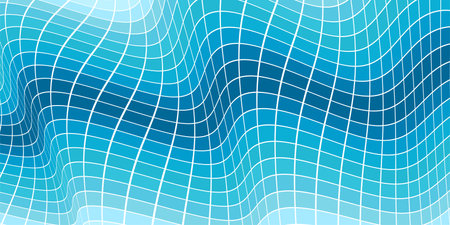 blue gradient color square backgroundのイラスト素材