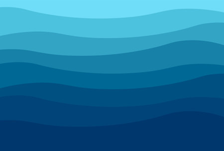 Wave Japanese Paper Pattern Backgroundのイラスト素材