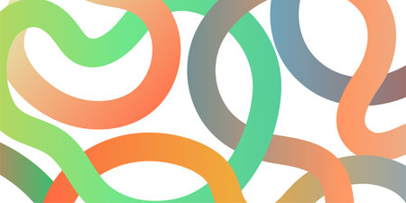 Gradient Colorful Geometric Pattern Backgroundのイラスト素材