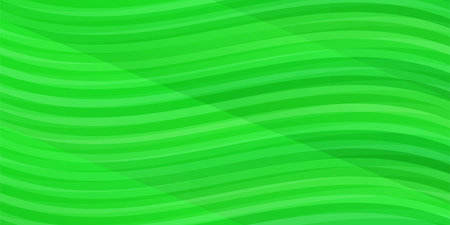 fresh green wave Japanese paper pattern backgroundのイラスト素材
