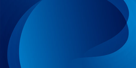 Blue Technology 3D Geometry Backgroundのイラスト素材