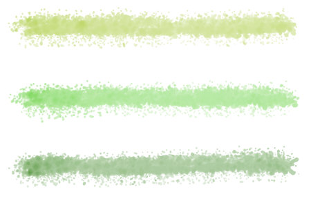 Brush Watercolor Green Yellow-green Iconのイラスト素材