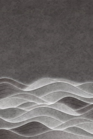 Mourning Pattern Japanese Pattern Backgroundのイラスト素材