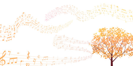 Autumn Leaves Maple Tree Autumn Backgroundのイラスト素材