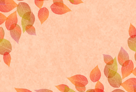 Autumn Leaves Maple Tree Autumn Backgroundのイラスト素材
