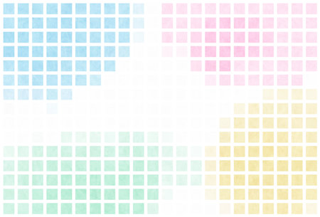 Colorful Shikaku Japanese Pattern Backgroundのイラスト素材