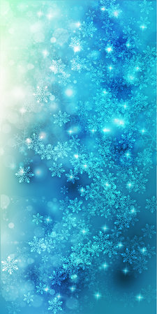 snow christmas winter light backgroundのイラスト素材