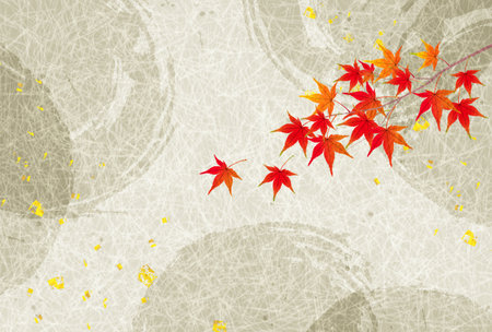 Autumn Leaves Maple Tree Autumn Backgroundのイラスト素材