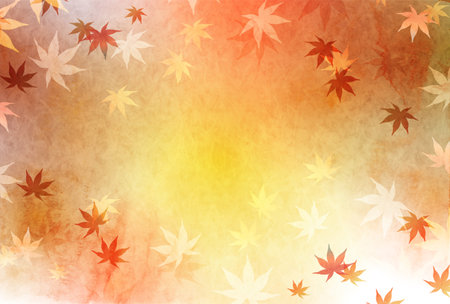 Autumn Leaves Maple Tree Autumn Backgroundのイラスト素材