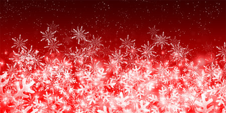 snow christmas winter light backgroundのイラスト素材