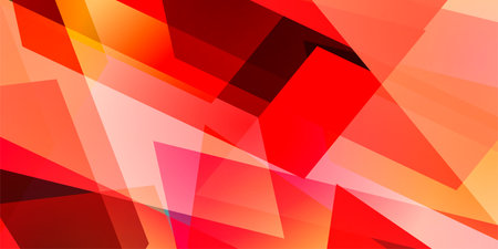 Orange Japanese Pattern Geometry Pattern Backgroundのイラスト素材