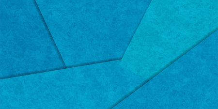blue Japanese paper 3D pattern backgroundのイラスト素材