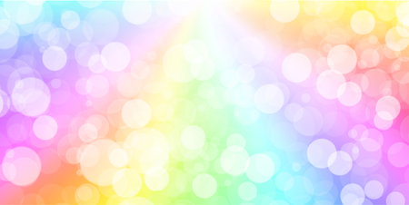 Colorful Light Flare Pattern Backgroundのイラスト素材
