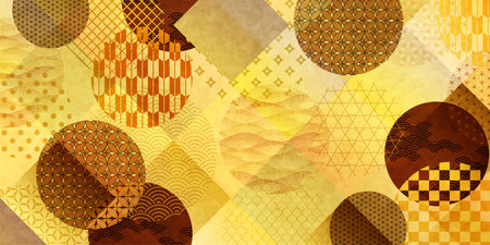 Beige Japanese Pattern Patterns Background