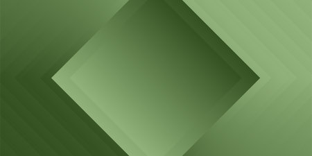 Green 3D Geometry Pattern Backgroundのイラスト素材