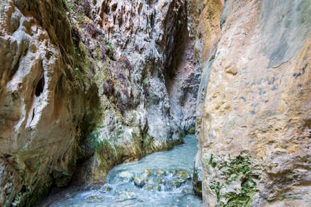 The Rio Chillar hiking trail. Nerja, Malaga, Spain.の写真素材