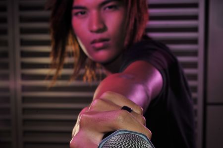 Singer 11の写真素材