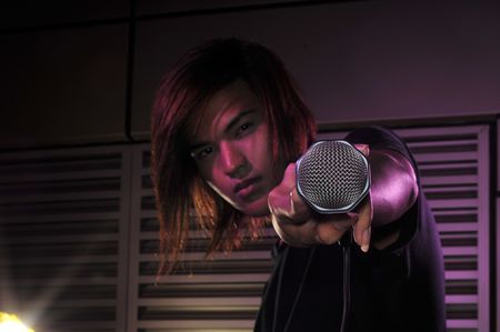 Rock Star 4の写真素材