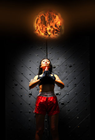 Asian Woman With Super powers