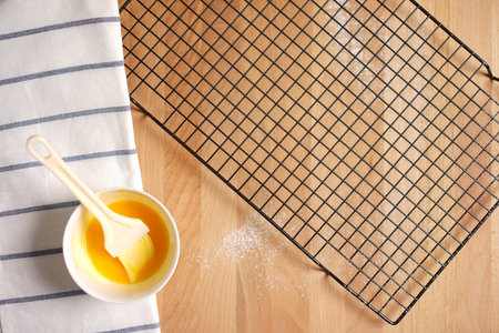 Useful to show a kitchen that is used for baking
