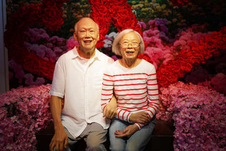 Madame Tussauds Singapore is a Wax museum and tourist attraction at the Imbiah Lookout of Sentosa Island in Singapore. It officially opened on 25 October 2014 as the seventh Asian branch of the Madame Tussauds chain of wax attractions worldwideのeditorial素材