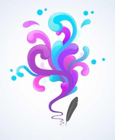 abstract vector background のイラスト素材