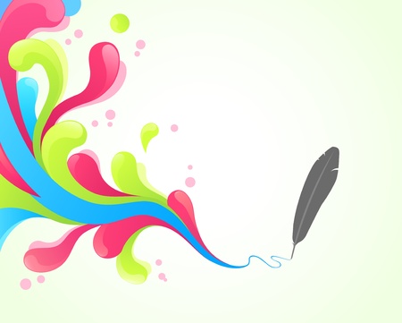 abstract background のイラスト素材