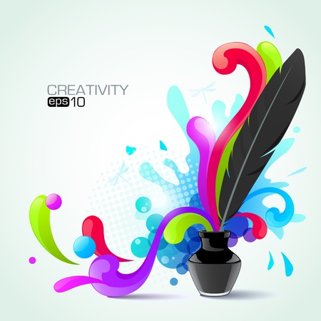 abstract background のイラスト素材