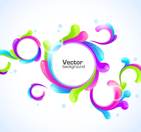 Abstract vector background のイラスト素材