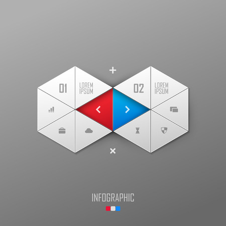 Vector website template designのイラスト素材