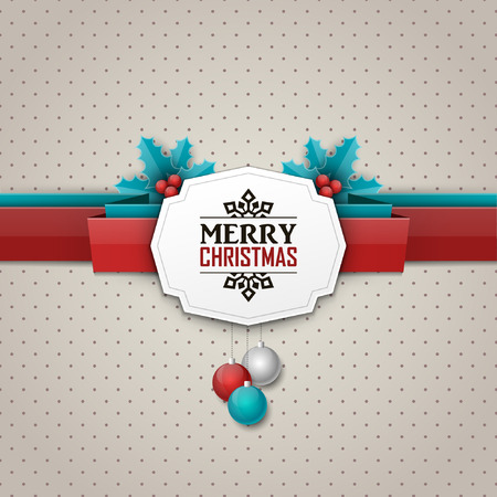 Bright vector christmas backgroundのイラスト素材