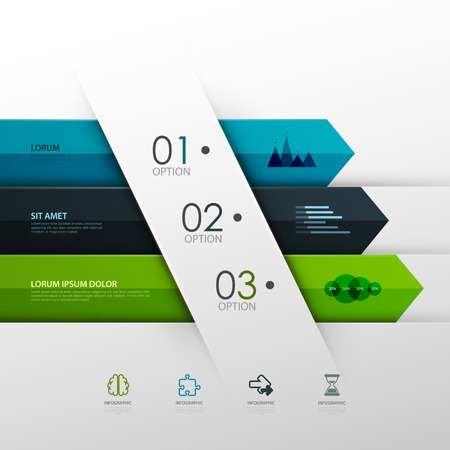 Business infographic template. Vector illustration.のイラスト素材