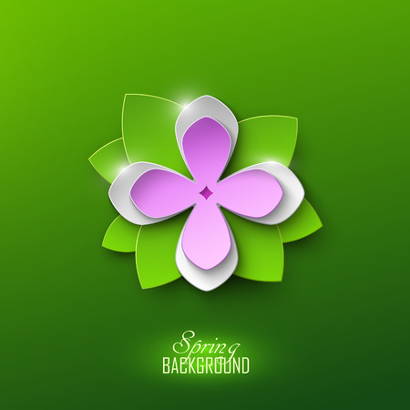 Bright spring abstract backgroundのイラスト素材