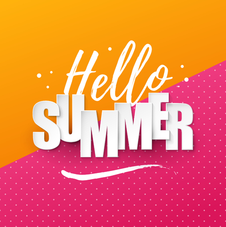 Summer background. Vector illustration.のイラスト素材