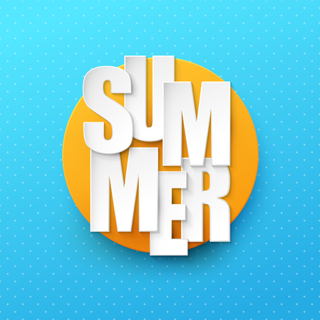 Summer background. Vector illustration.のイラスト素材
