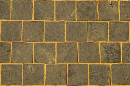 Wooden Cobbleの写真素材