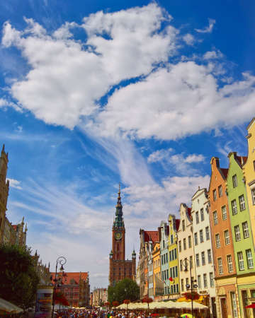 GdaÅsk Old Townの写真素材