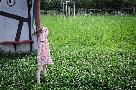 Dancing in the Clover.の写真素材