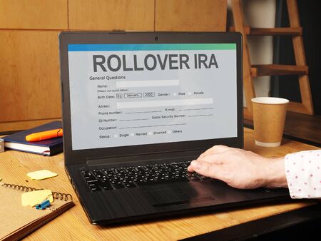 Conceptual hand written text showing rollover iraの写真素材