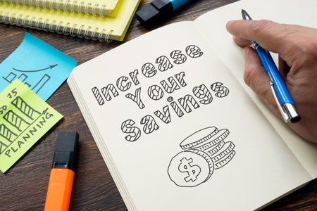 Increase Your Savings is shown on the photo using the text