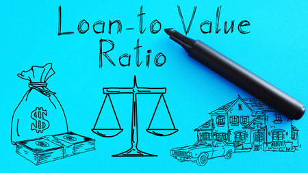Loan-to-Value Ratio is shown on a photo using the text