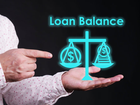 Loan Balance is shown on a photo using the text